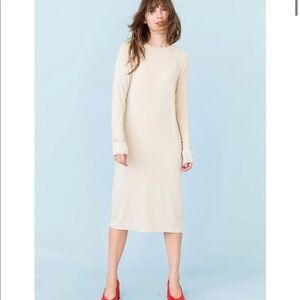 Sonnet James sweater dress in “sand”‎
